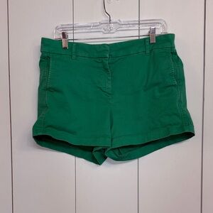 J. Crew Vibrant Green Women's Bermudas